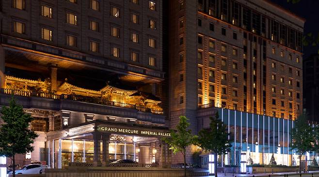 그랜드 머큐어 임피리얼 팰리스 서울 강남 전경