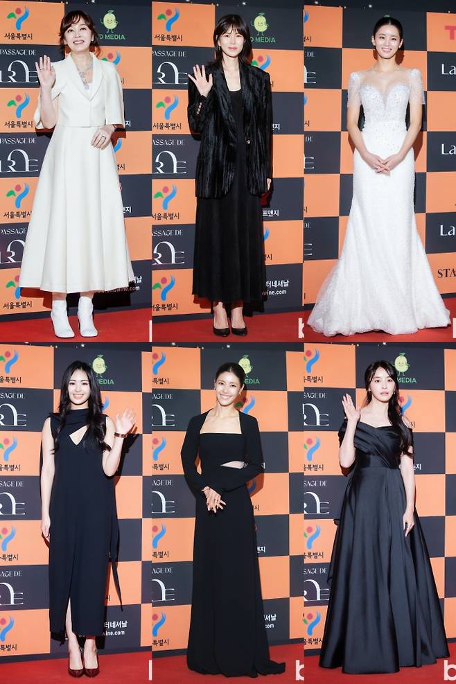 ©bnt뉴스, 좌측부터, 위에서 아래로 배우 이승연, 공민정, 이가령, 이윤지, 레지나레이, 한아리엘, 정유미