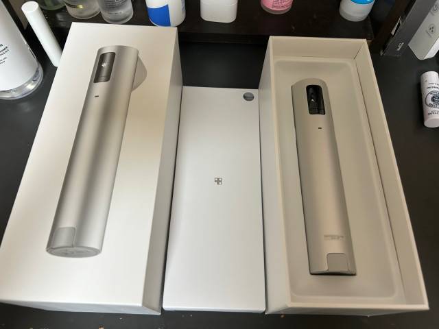 에이피알 메디큐브의 홈 뷰티 디바이스 '하이포커스샷'/사진=김아름 기자 armijjang@