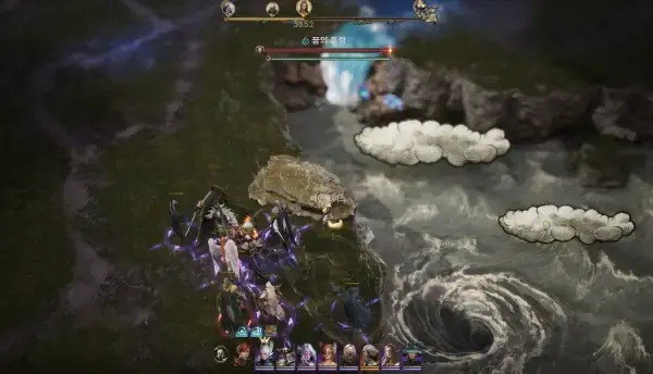 - 물 속성 꿈의 혼령을 상대할 때 에스트렐을 리더로 임명해 커츠를 오래 살리는 장면