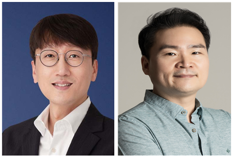 정찬묵 쿠팡페이 대표(왼쪽)와 홍동표 노웨어브릿지 대표