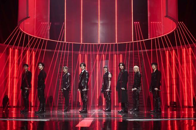 스트레이 키즈. (사진=빌보드 뮤직 어워즈 공식 SNS)