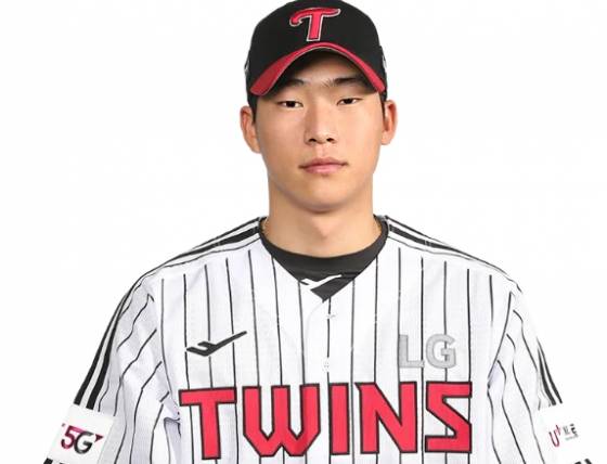 LG 트윈스 김유민. /사진=LG 트윈스
