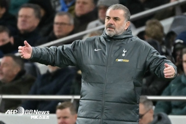 토트넘 엔제 포스테코글루 감독 사진(잉글랜드 런던)=ⓒAFPBBNews = News1