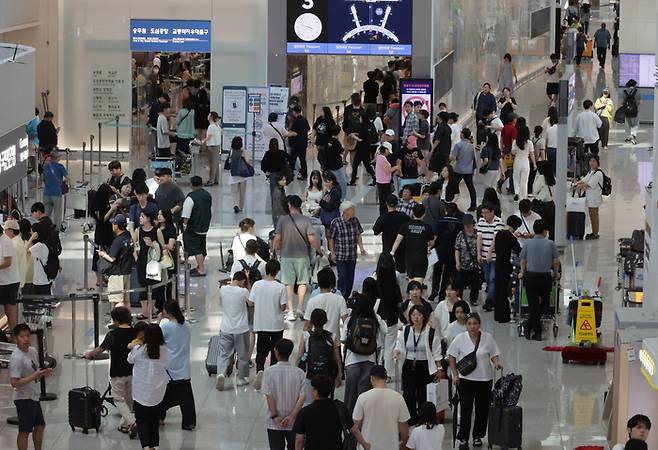 인천국제공항 출국장 / 사진 = 매경DB