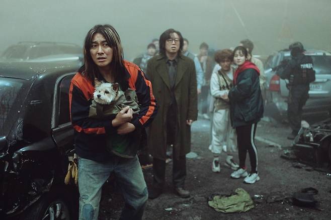 영화 ‘탈출: 프로젝트 사일런스’ 한 장면, 사진제공|CJ ENM