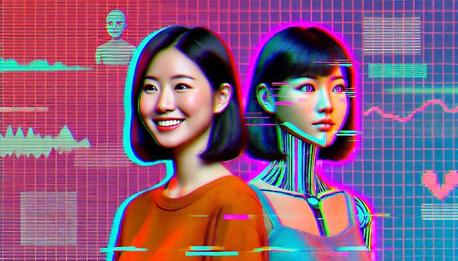 AI 쌍둥이 이미지. DALL·E 생성