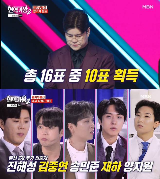 ‘현역가왕2’. 사진 I MBN ‘현역가왕2’ 방송 캡처