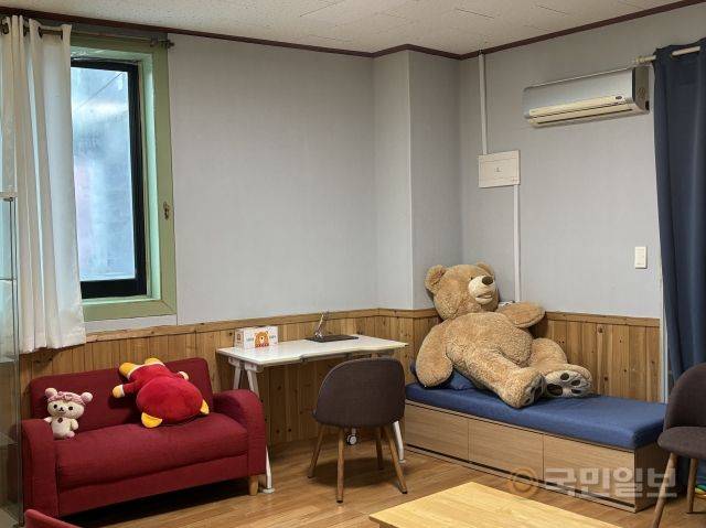 예수믿는교회 상담실.