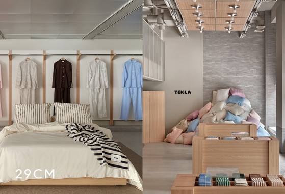 지난 9월 20일부터 10월 27일까지 약 한 달간 서울 성수동 29CM 쇼룸에서 진행된 국내 첫 테클라 팝업 스토어. 사진 29CM