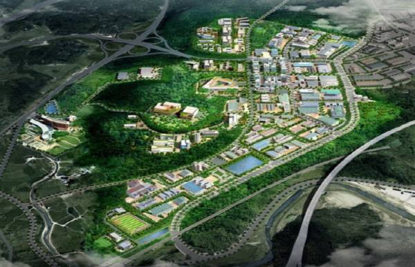 동남권 방사선 의·과학 일반산단 조감도