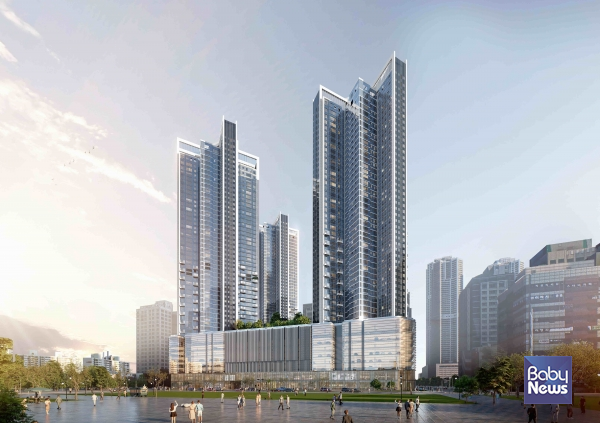 목동 주거복합시설 프로젝트 투시도. ⓒ삼성물산