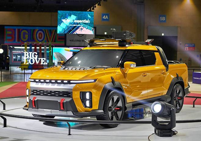 KG모빌리티 ‘O100’ / 출처=KG모빌리티