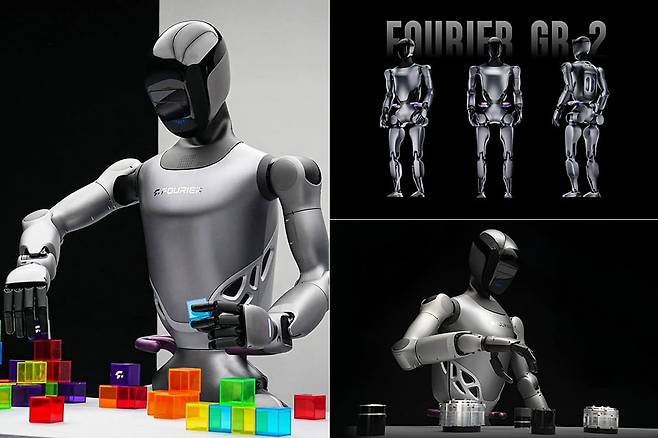 의료 전문 로봇을 개발하는 중국 푸리에의 'GR-2'. 작년 9월에 출시한 휴머노이드 로봇이다. /푸리에