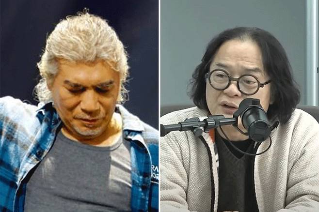 가수 나훈아, 문학평론가 김갑수. 연합뉴스·매불쇼 유튜브 영상 캡처