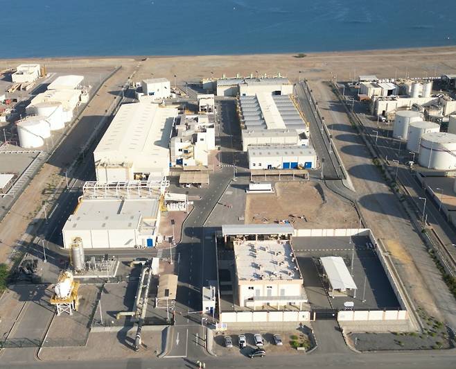 바르카4 담수화 공장. /오만 바르카 담수화 기업