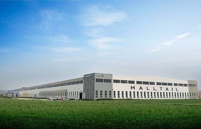 몰테일 중국 웨이하이 물류센터 전경. (사진=커넥트웨이브 제공) *재판매 및 DB 금지