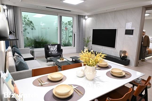 견본주택 내부 유니트 모습 /사진=이명근 기자 qwe123@