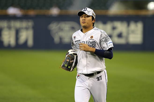 ▲ 김대한 ⓒ 두산 베어스