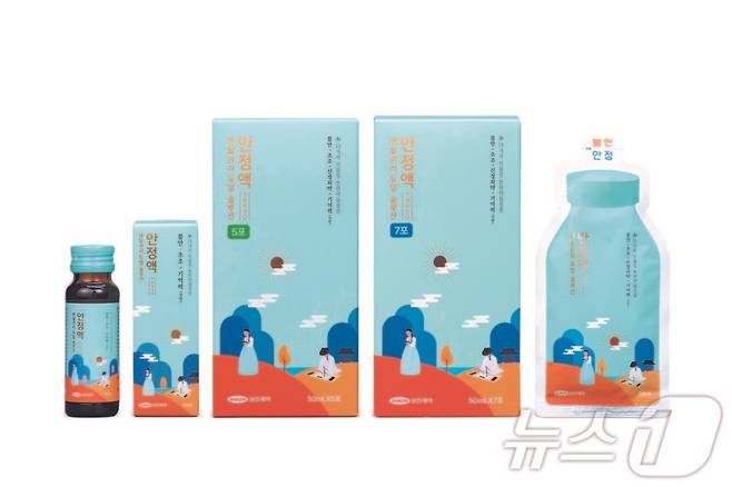 삼진제약 '안정액' 제품군.(삼진제약 제공)/뉴스1