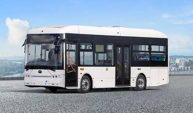 BYD가 일본에 새로 투입하는 중형 J7 전기버스