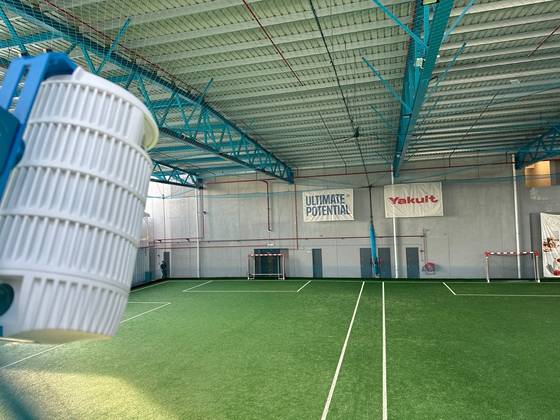 호각은 AI 카메라를 통한 AI 중계 및 경기분석용 영상을 자체 플랫폼을 통해 서비스한다. 사진은 말레이시아 쿠알라룸푸르 내 라라포트 지역 축구 아카데미에 설치된 AI 카메라. 사진 호각