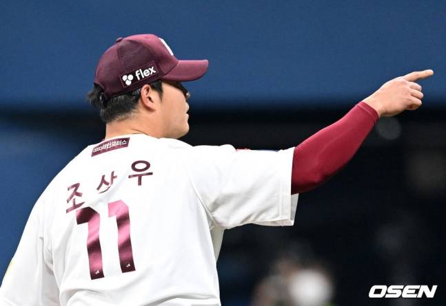 키움 시절 조상우. 트레이드를 통해 KIA 유니폼을 입었다.