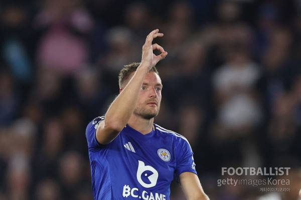 제이미 바디(레스터시티). 게티이미지코리아