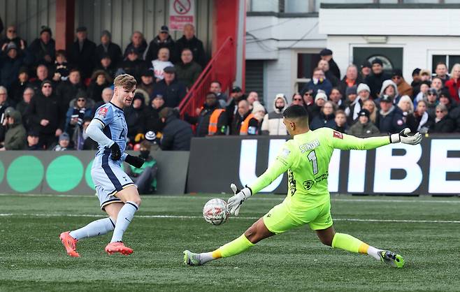 ▲ 토트넘 홋스퍼의 티모 베르너가 미국 메이저리그사커 뉴욕 레드불스에 임대를 떠날 수 있는 소식이 나왔다. ⓒ연합뉴스/REUTERS