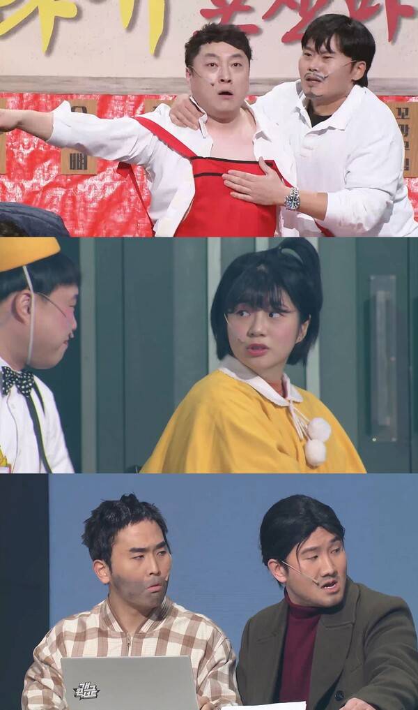 ▲ 2월 2일 방송되는 '개그콘서트'에서는 영화 '해바라기'에서 아이디어를 가져온 새 코너 '해바라기 포차'가 첫선을 보인다. 제공|KBS