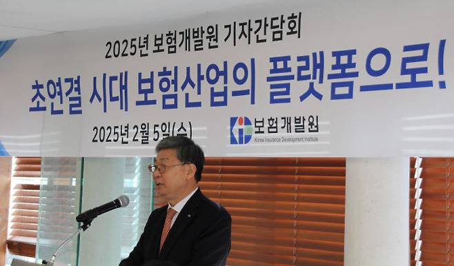 허창언 보험개발원장.(사진=보험개발원)