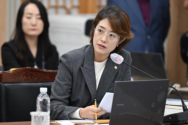 고민정 더불어민주당 의원. 뉴시스