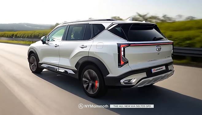기아 '셀토스 풀체인지' 예상도 (출처 : 뉴욕맘모스)
