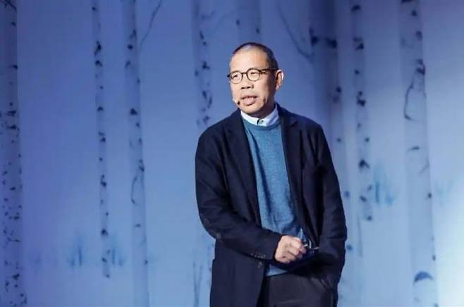 눙푸산취안 창업자 중산산. 중국 시나경제