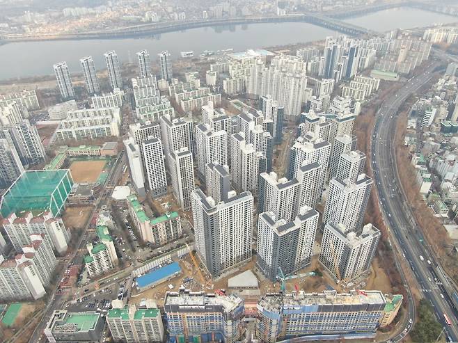 서울 서초구 잠원동 '메이플자이' 현장./GS건설 제공