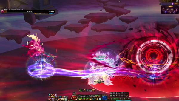 - 워닝 사인 타이밍에 맞춰 베누스 방향으로 찬사의 비단을 사용하는 원리다