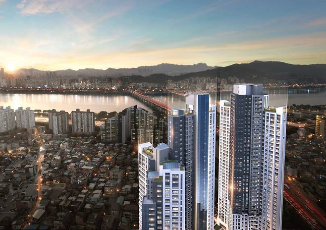 부동산 아파트 단지 그란츠리버파크 분양 사진=한경DB