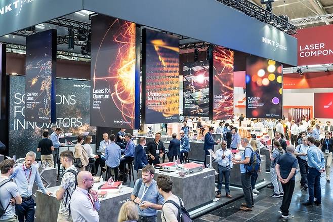 '레이저 월드 오브 포토닉스(LASER World of PHOTONICS) 2023' 전경.