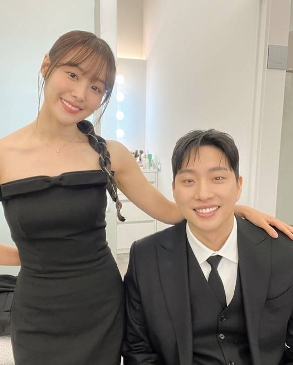 송지은, 박위 부부. 송지은 인스타그램
