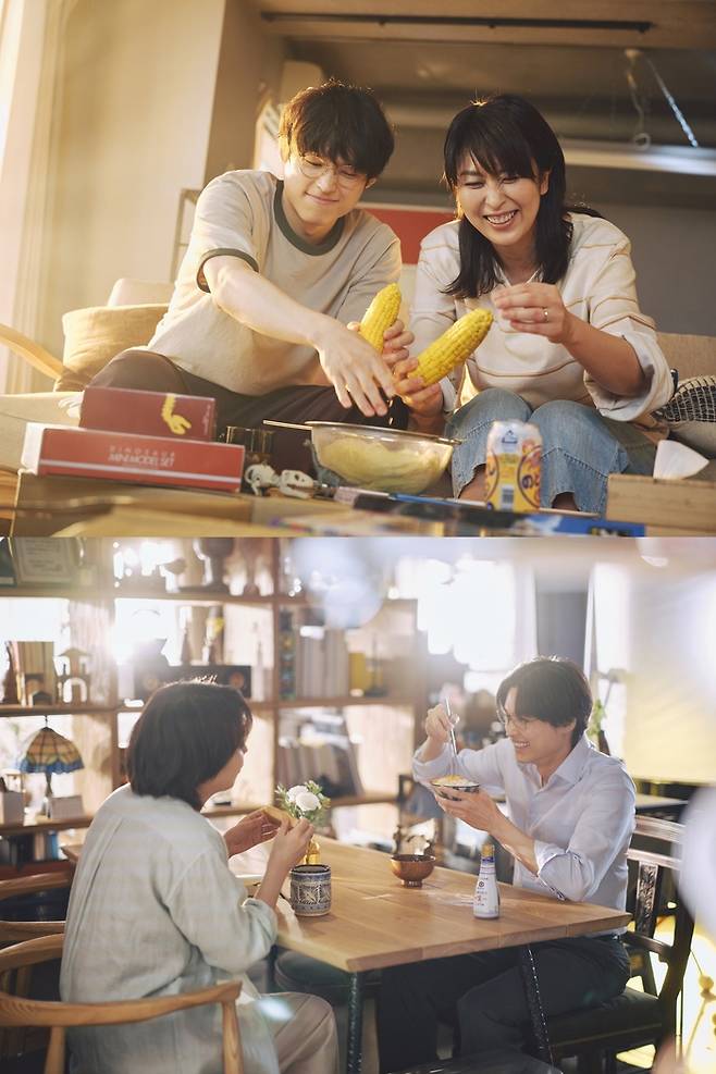 영화 ‘첫 번째 키스’ 장면들.