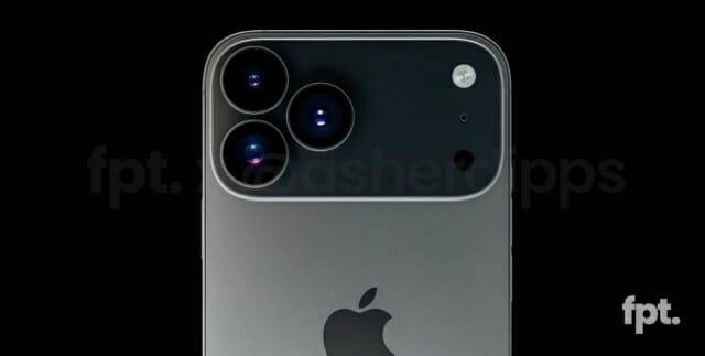 아이폰17 프로의 렌더링이 공개됐다. (출처=프론트페이지테크)