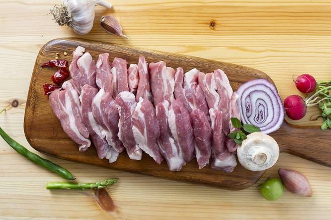 등심덧살. 한돈자조금 제공