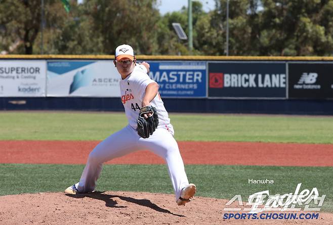 올해로 프로 3년차를 맞이하는 한화 이글스 김서현. 2년차였던 지난해 눈에 띄게 성장했다는 평가를 받는다. 사진 제공=한화 이글스