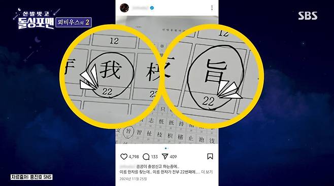 사진=SBS '신발 벗고 돌싱포맨'