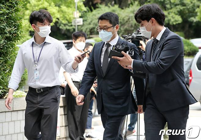 특혜 대출 의혹을 받고 있는 유준원 상상인그룹 대표. /뉴스1 ⓒ News1 김진환 기자