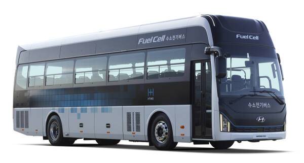 현대차 유니버스 수소전기버스. 현대자동차