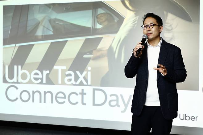 송진우 우버 택시 대표/사진=우버택시
