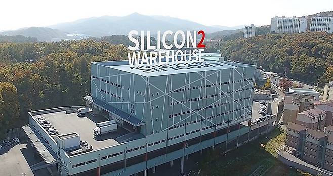 실리콘투의 경기 광주시 물류창고.