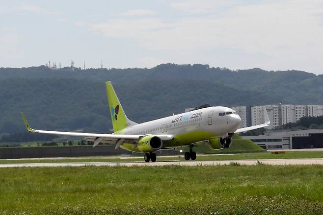 진에어 항공기. 뉴스1