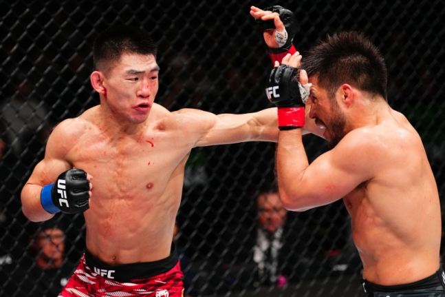 세후도를 꺾은 송야동. UFC 제공